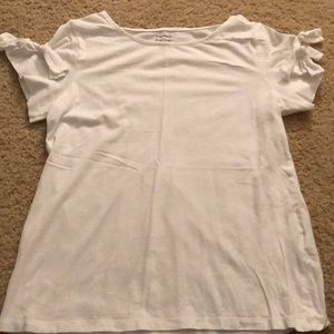 Banana Republic tie t shirt